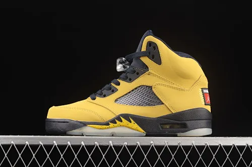 All categories Air Jordan Jordan series basketball shoes Air Jordan 5 Air Jordan 5 Retro SE AJ5 Joe 5 Michigan black and yellow 3M reflective Tokyo limited edition CQ9541-704